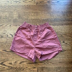 Women's Pink Casual Shorts
